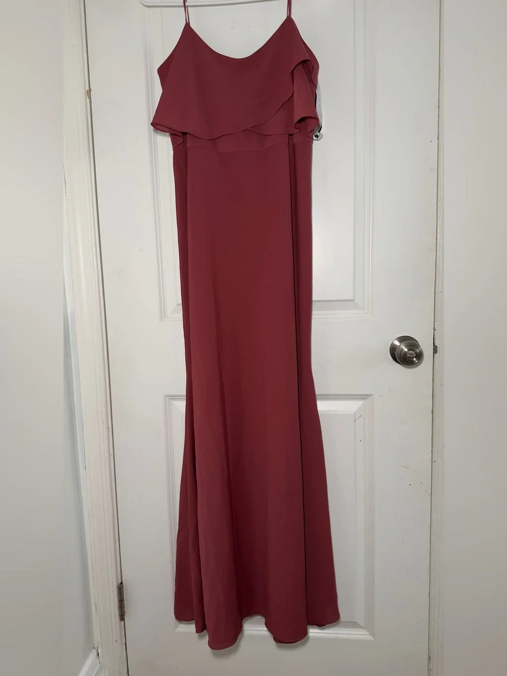 Jenny Yoo Maxi Skin Dusty Rose